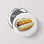 Heißer Doge Meme Button (Vorne & Hinten)