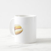 Heißer Doge Meme Kaffeetasse (Vorderseite Links)