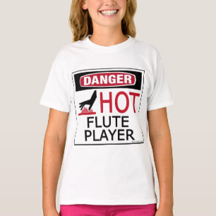 Heißer Flötenspieler T-Shirt