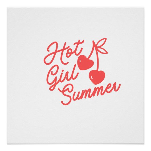 Heißer GIrl Sommer  Poster (Vorderseite)