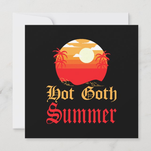 heißer Goth-Sommer  (Vorderseite)