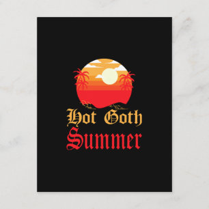 heißer Goth-Sommer  Begleitkarte