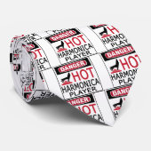 Heißer Harmonika-Spieler Krawatte (Gerollt)