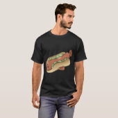 Heißer-Hund-Fisch T-Shirt (Vorne ganz)