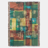 Heißer Kaffee Decke (Vorderseite Vertikal)