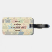 HEISSER KAFFEE ODER TEE GEPÄCKANHÄNGER (Rückseite horizontal)