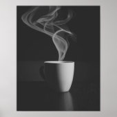 Heißer Kaffee Poster (Vorne)