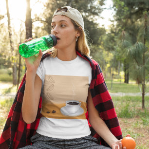 Heißer Kaffee T-Shirt