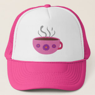 heißer Kaffee Truckerkappe