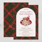 Heißer Kakao Lebkuchen-Baby-Sprinkle-Einladung Einladung (Vorne/Hinten)