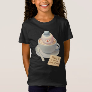Heißer Kakao-Tag: Lächelnde Bichon-Marshmallow-Kun T-Shirt
