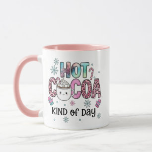 Heißer Kakao-Tag Tasse