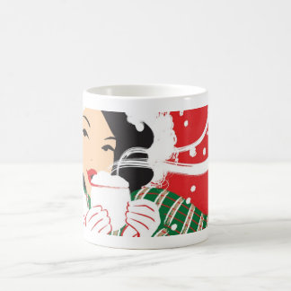 Heißer Kakao-volle Verpackungs-Tasse Kaffeetasse