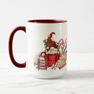 Heißer Kakao-Weihnachts-Gnom Tasse