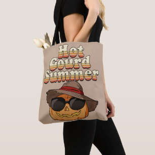 Heißer Kürbis Sommer Tasche