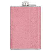 Heißer Rosa-Mess Flachmann (Rückseite)