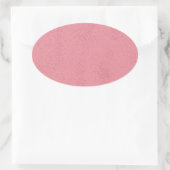 Heißer Rosa Wirrwarr Ovaler Aufkleber (Tasche)