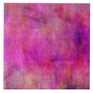 Heißer rosaroter Aquarell-Hintergrund Fliese