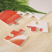 Heißer roter Hibiskus Puzzle (Seite)