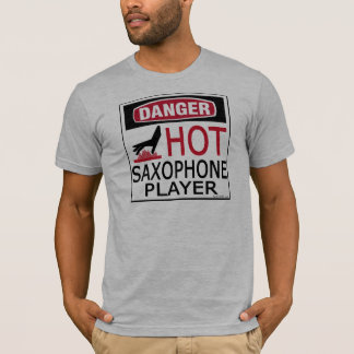 Heißer Saxophon-Spieler T-Shirt