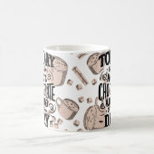 Heißer Schokoladentag Kaffeetasse (Mittel)