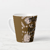 Heißer Schokoladentag Milchtasse (Linke Ecke)