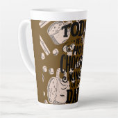 Heißer Schokoladentag Milchtasse (Linke Ecke)