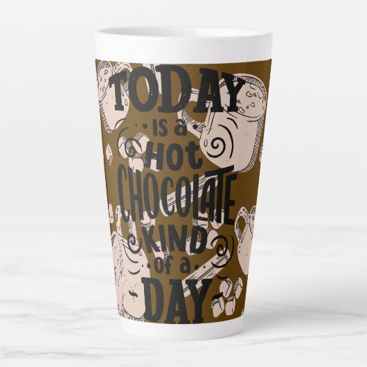 Heißer Schokoladentag Milchtasse (Vorderseite)
