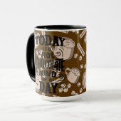 Heißer Schokoladentag Tasse (Vorderseite Links)