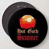 heißer Sommer Button (Vorne & Hinten)