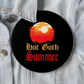 heißer Sommer Button (Beispiel)