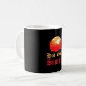 heißer Sommer Kaffeetasse (Vorderseite Links)