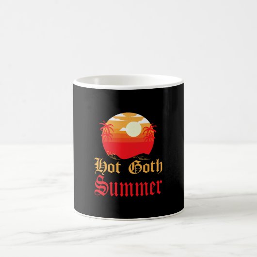 heißer Sommer Kaffeetasse (Mittel)