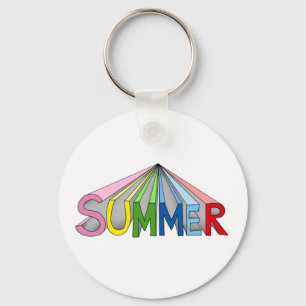 Heißer Sommer Schlüsselanhänger