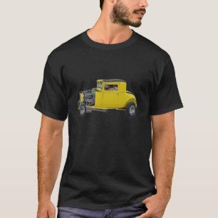 Heißer Stange-Schwarzer T - Shirt des Hudsons des