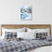 "Heißer Tee" Leinwanddruck (Insitu (Schlafzimmer))