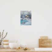 "Heißer Tee" Poster (Küche)