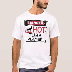 Heißer Tuba-Spieler T-Shirt