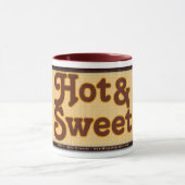 Heißer u. süßer Kaffee Tasse (Zentrum)