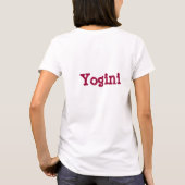 Heißer Yoga-T - Shirt (Rückseite)
