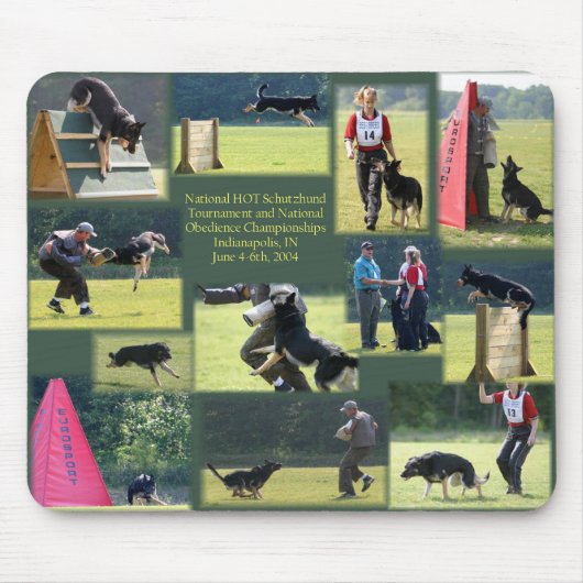 HEISSES Collage zazzle 2004 Mousepad (Vorne)
