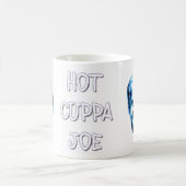 Heißes Cuppa Joe (Biden) Kaffeetasse (Mittel)
