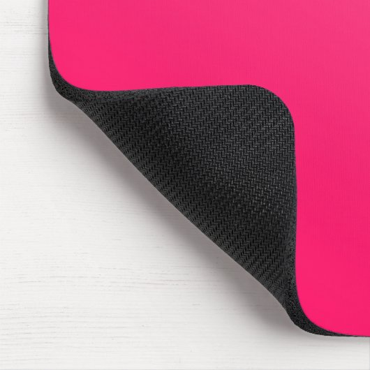 Heißes helles rosa Neonmousepad Mousepad (Ecke)