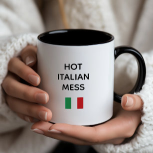 Heißes italienisches Chaos Tasse