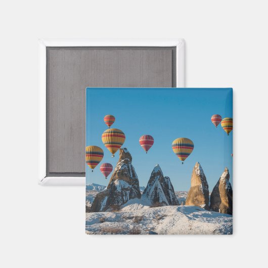 Heißes Luftballooning in Kappadokien Magnet (Vorderseite/Rückseite)