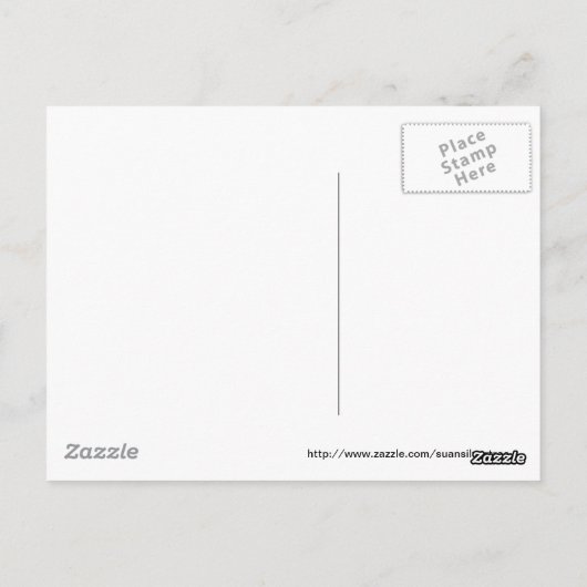 Heißes luftgestütztes postkarte (Rückseite)