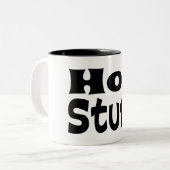 heißes Material, coffe Tasse, Tee-Tasse Zweifarbige Tasse (Vorderseite Links)