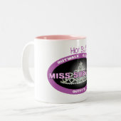 Heißes Material-Fräulein Survivor Mug Zweifarbige Tasse (Vorderseite Links)