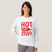 HEISSES MATERIAL lustige T - Shirts (Vorne ganz)