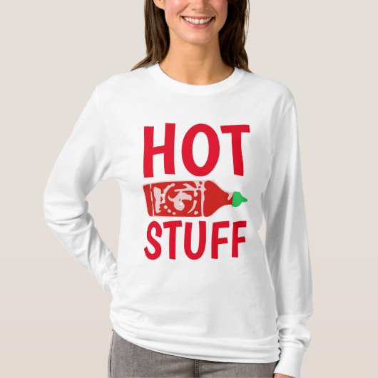 HEISSES MATERIAL lustige T - Shirts (Vorderseite)